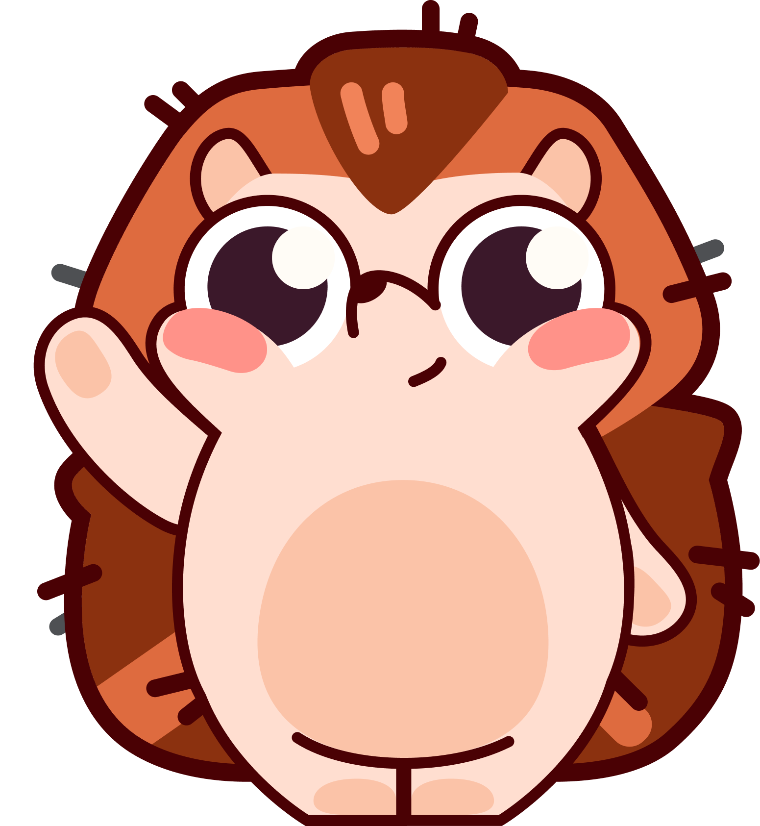 Hazel waving hello - Your friendly screen time companion